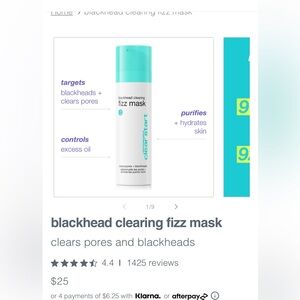 New in box fizz mask